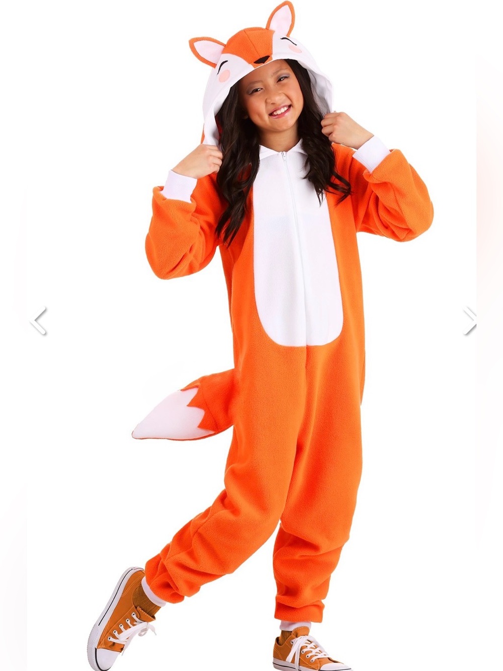 NWT Kid's Cozy Fox Costume Size Medium